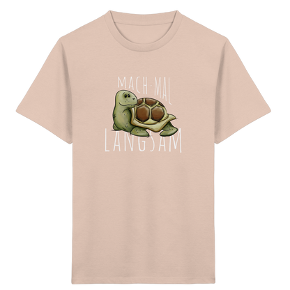Mach mal langsam Schildkröte - Kids Organic Shirt