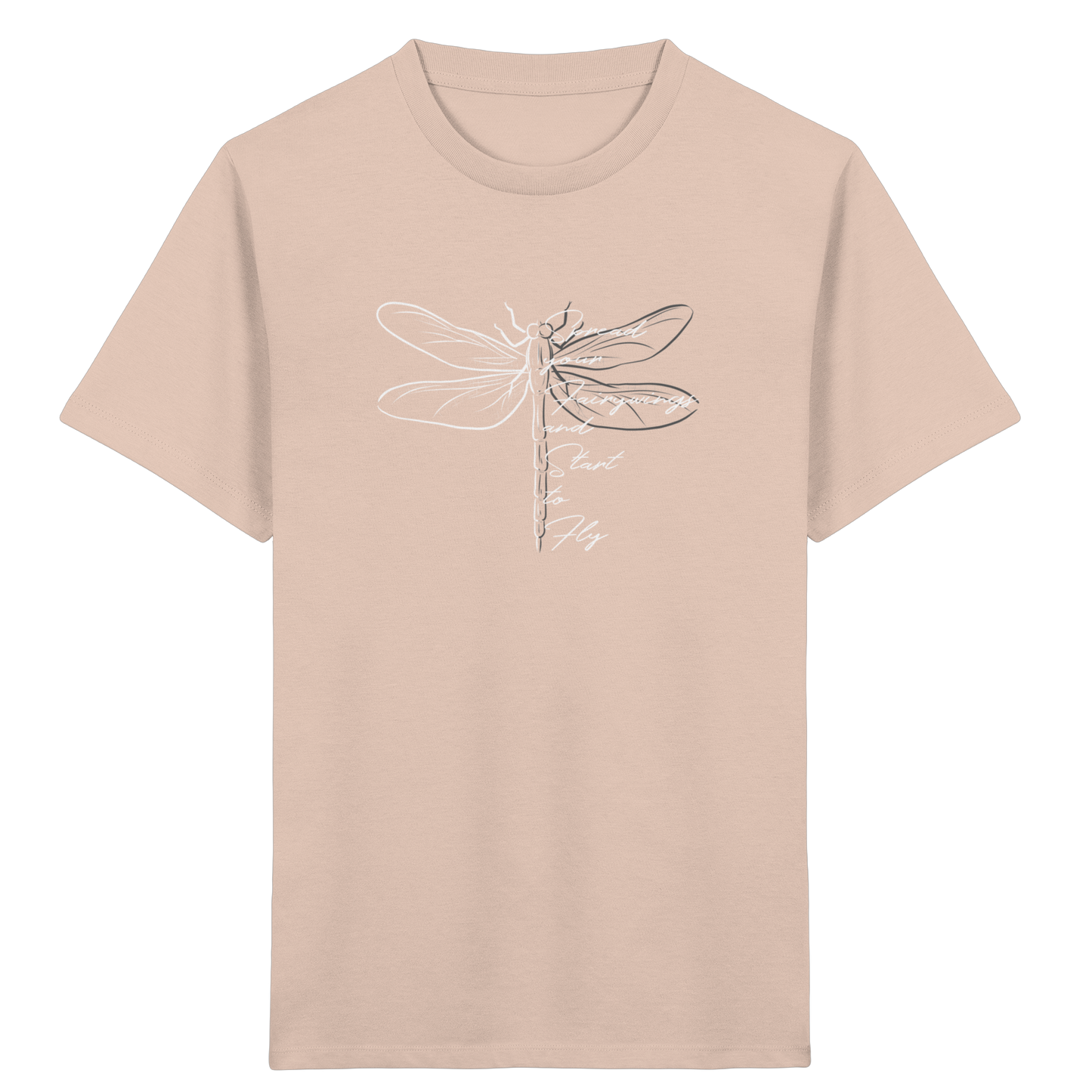Breite die Flügel aus und flieg los | Libelle - Kids Organic Shirt