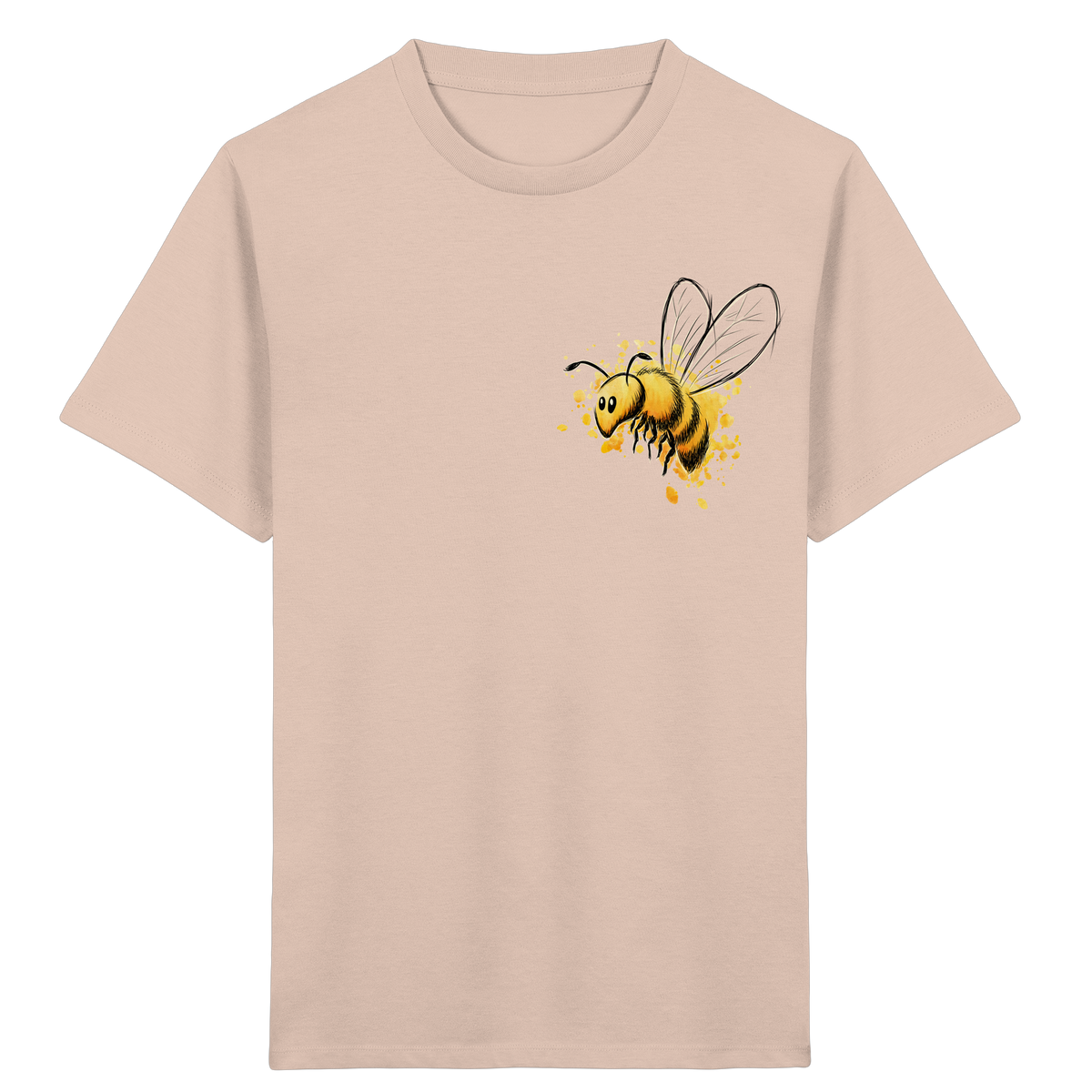 Lässige kleine Honig-Biene - Kids Organic Shirt