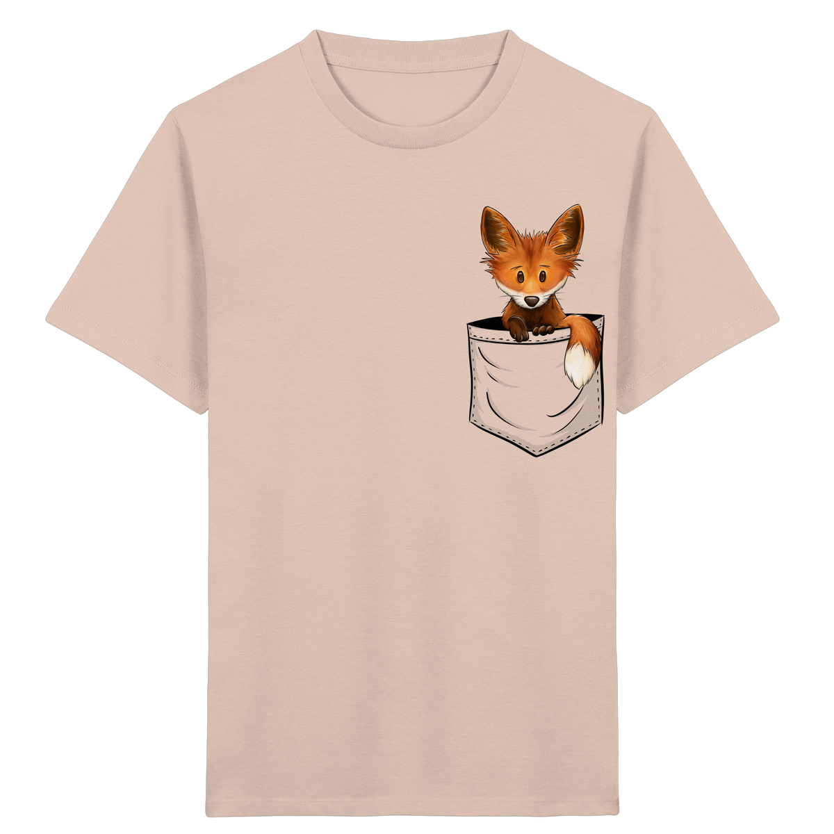 Funky Fuchs in der Tasche - Kids Organic Shirt
