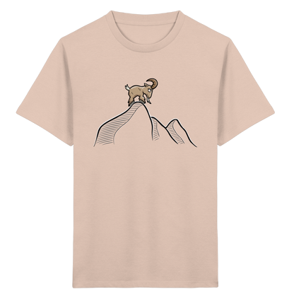 Ziegenbock in den Bergen - Kids Organic Shirt
