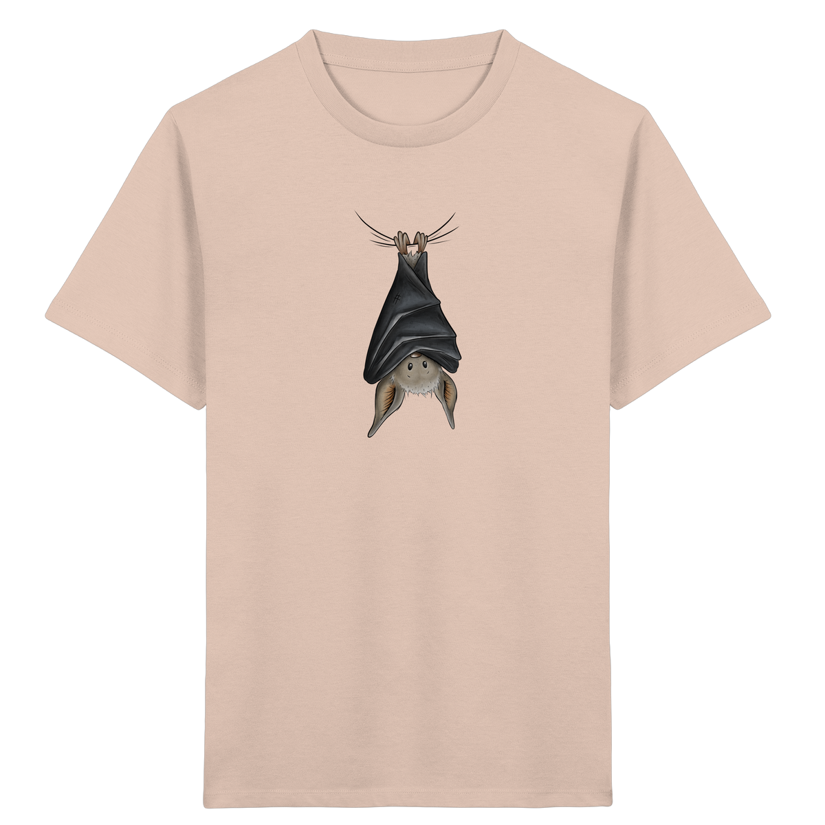 Lustig chillende Fledermaus - Kids Organic Shirt