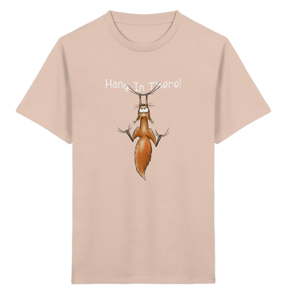 Hang In There | Lässiges Eichhörnchen - Kids Organic Shirt