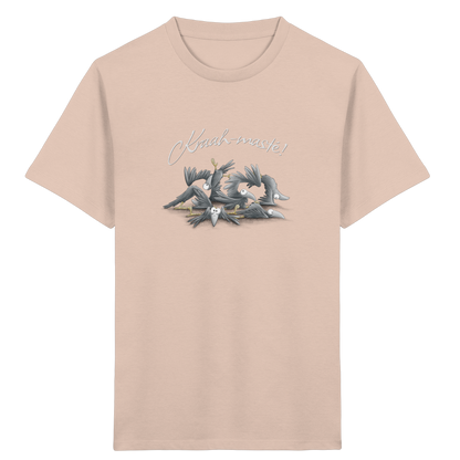 Kraah-masté! Yoga Raben Krähen - Kids Organic Shirt