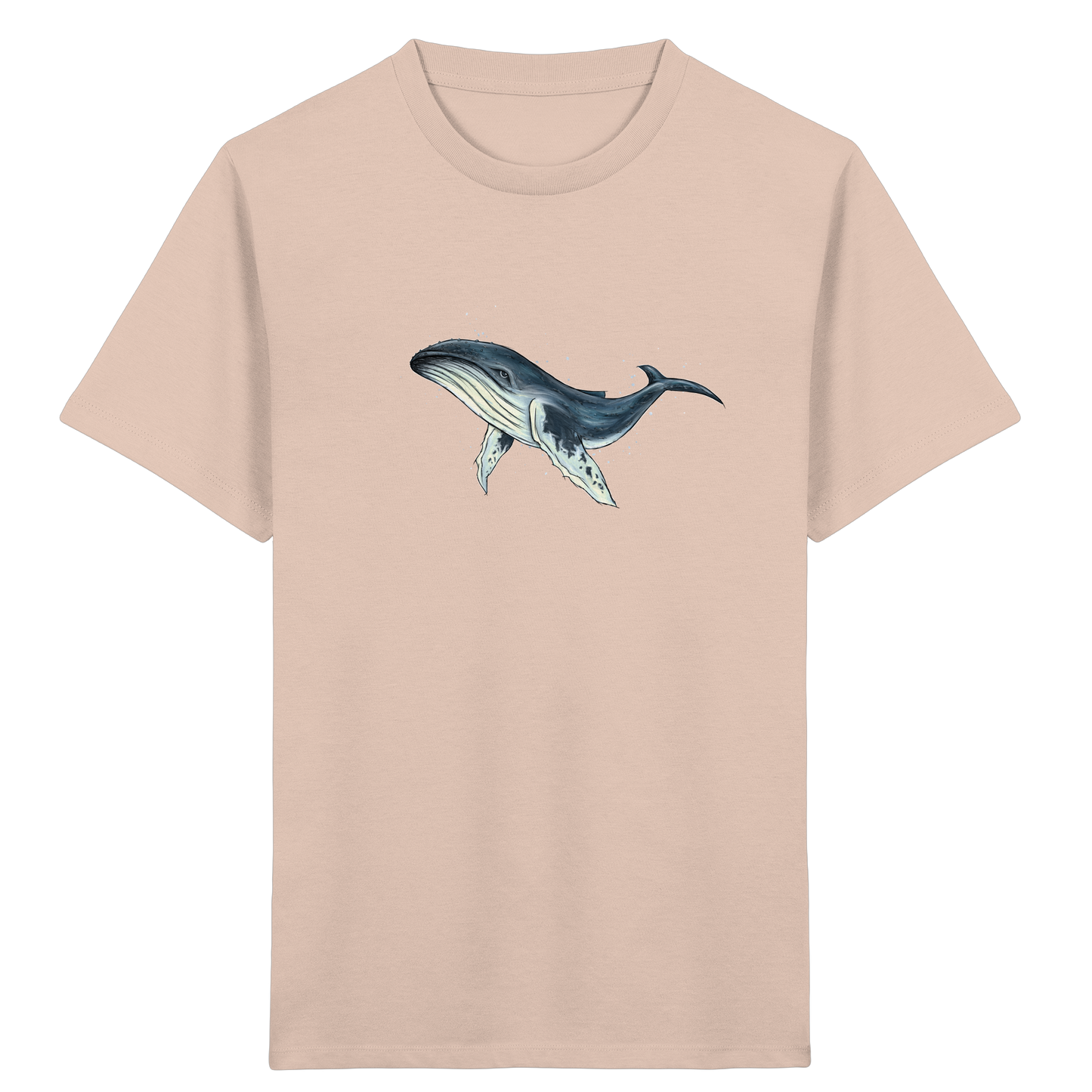 Tiefsee Ozean-Riese Buckelwal - Kids Organic Shirt
