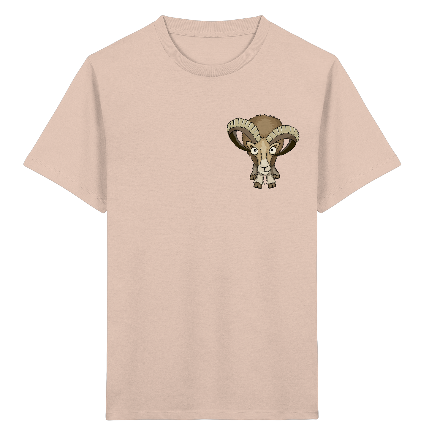 Bockiges Mufflon Widder Schafbock - Kids Organic Shirt
