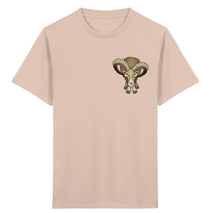 Bockiges Mufflon Widder Schafbock - Kids Organic Shirt