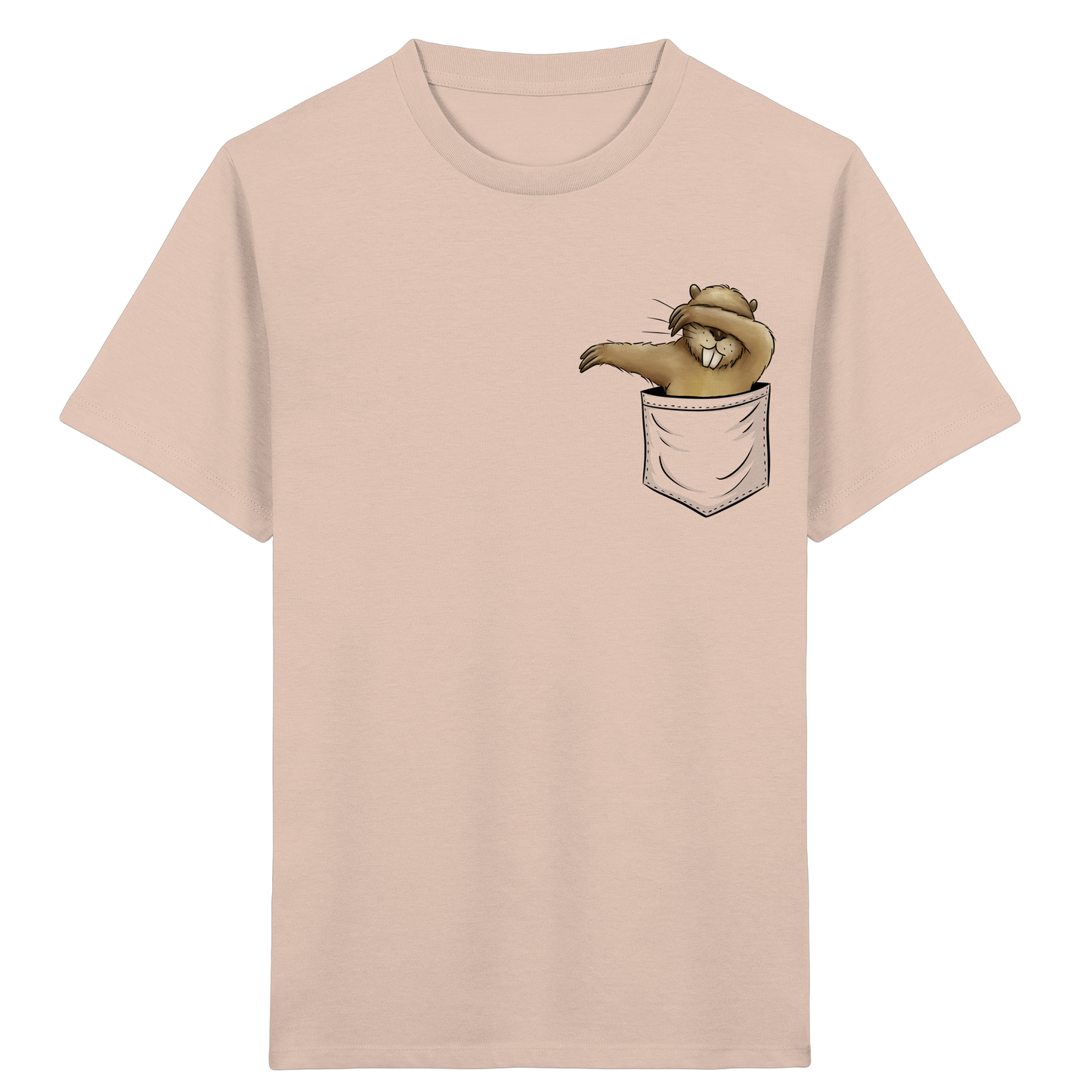 Dabbender Biber in Deiner Tasche - Kids Organic Shirt