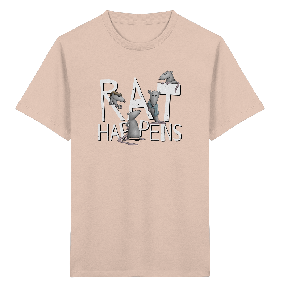 Rat Happens Ratten - Kids Organic Shirt