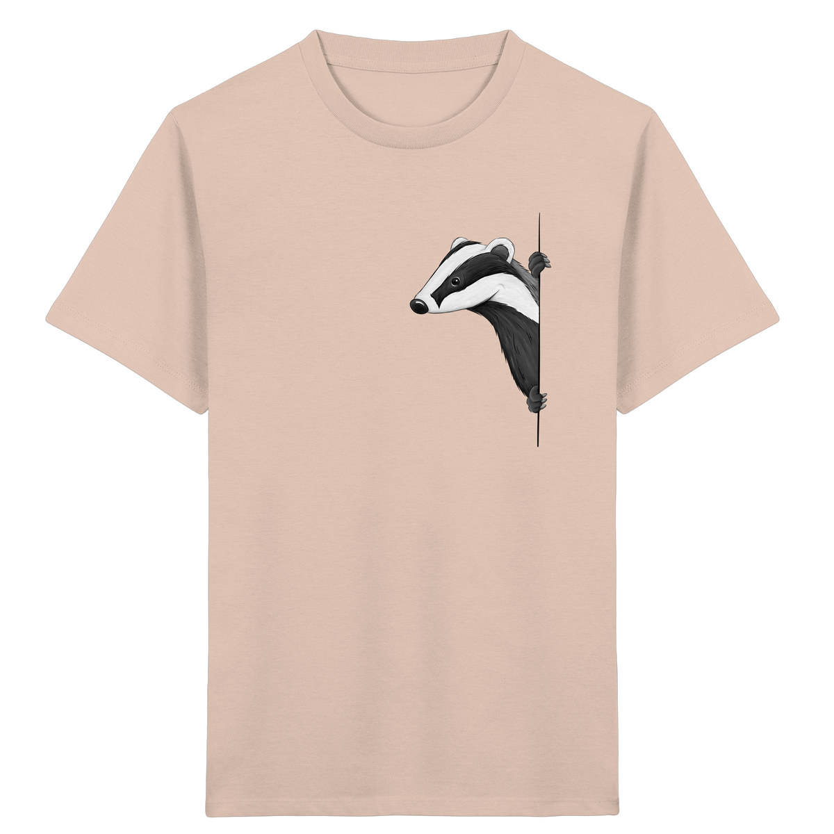 Lässiger Dachs Meister Grimbart - Kids Organic Shirt