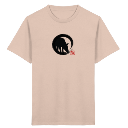 Zen Tapir im japanischen Enso Kreis - Kids Organic Shirt