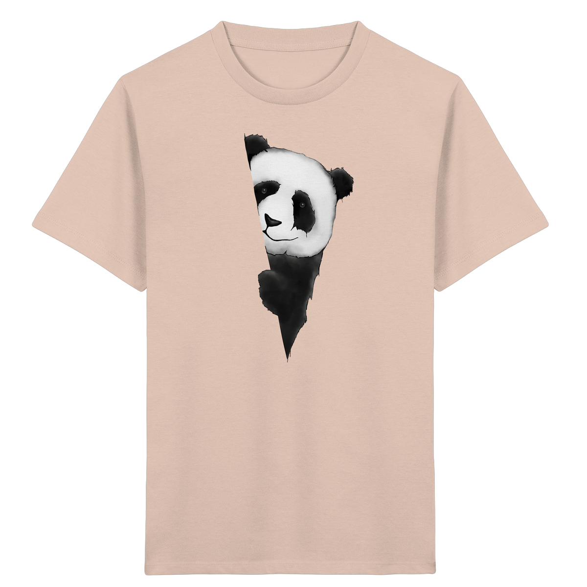 Panda Bär Illustration - Kids Organic Shirt