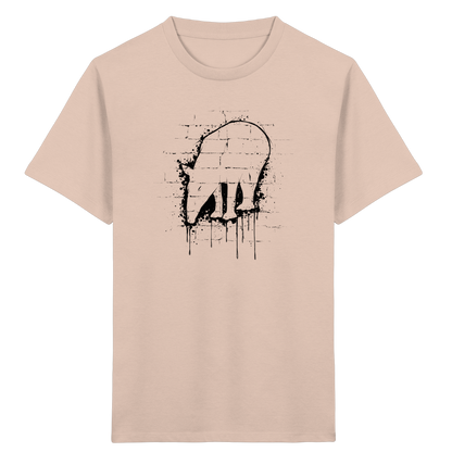Urban Street Art Tapir Silhouette - Kids Organic Shirt