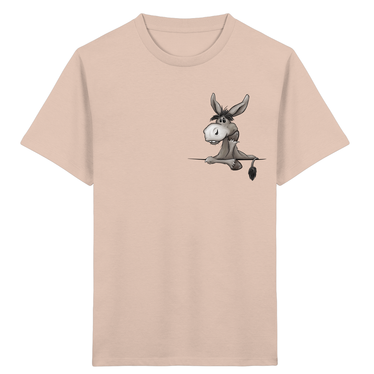 Lustiger lässiger Esel - Kids Organic Shirt