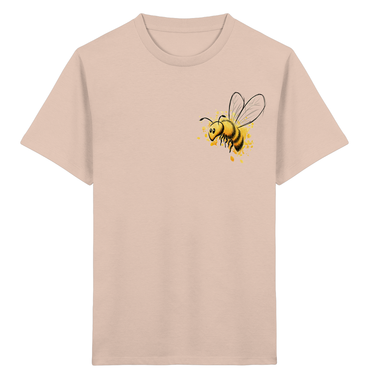 Lässige kleine Honig-Biene - Kids Organic Shirt