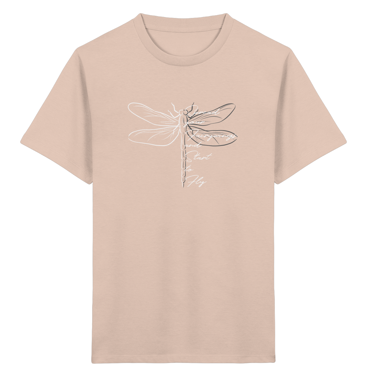 Breite die Flügel aus und flieg los | Libelle - Kids Organic Shirt