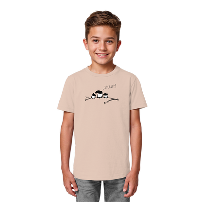Drei kleine Tapir-Vögel - Kids Organic Shirt