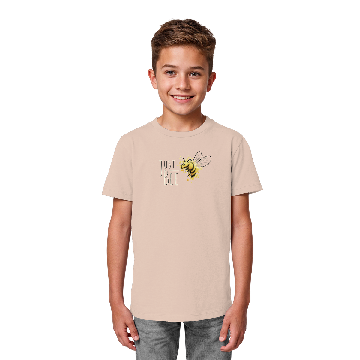 Just Bee, kleine Honig-Biene - Kids Organic Shirt