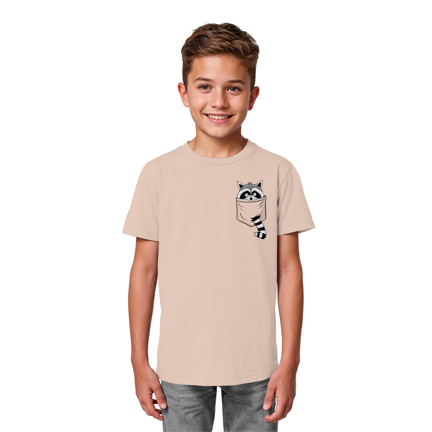 Waschbär in Deiner Tasche - Kids Organic Shirt