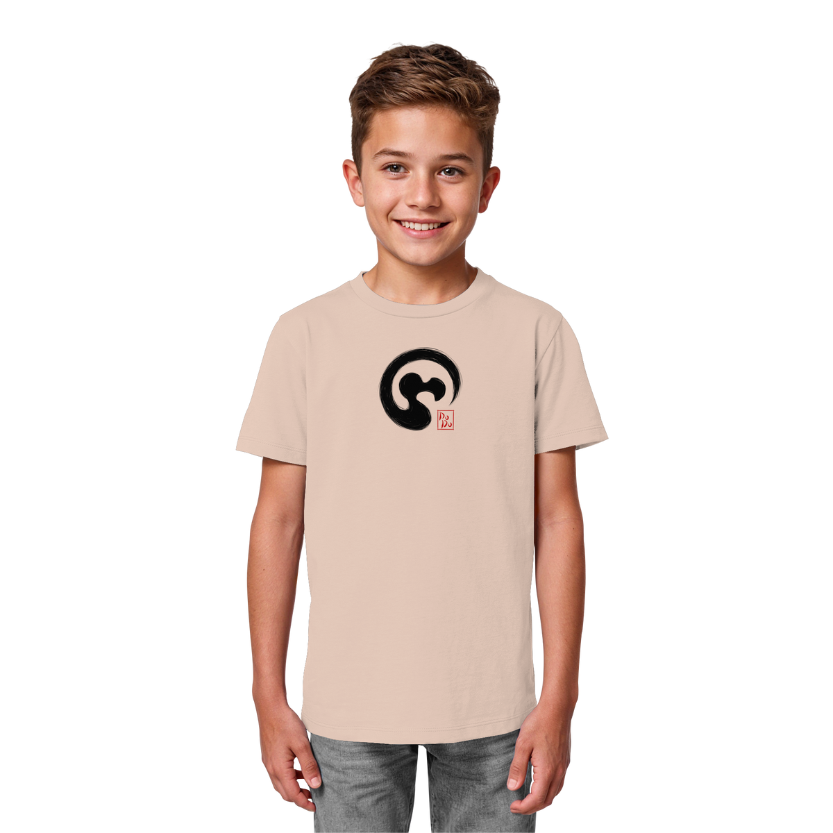 Zen Dodo im japanischen Enso Kreis - Kids Organic Shirt