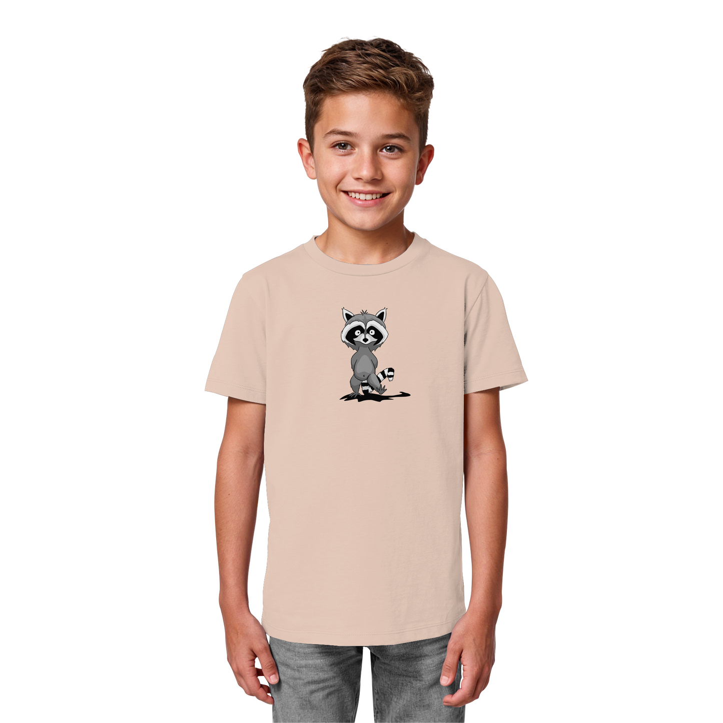 Frecher kleiner Waschbär - Kids Organic Shirt