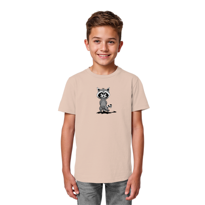 Frecher kleiner Waschbär - Kids Organic Shirt
