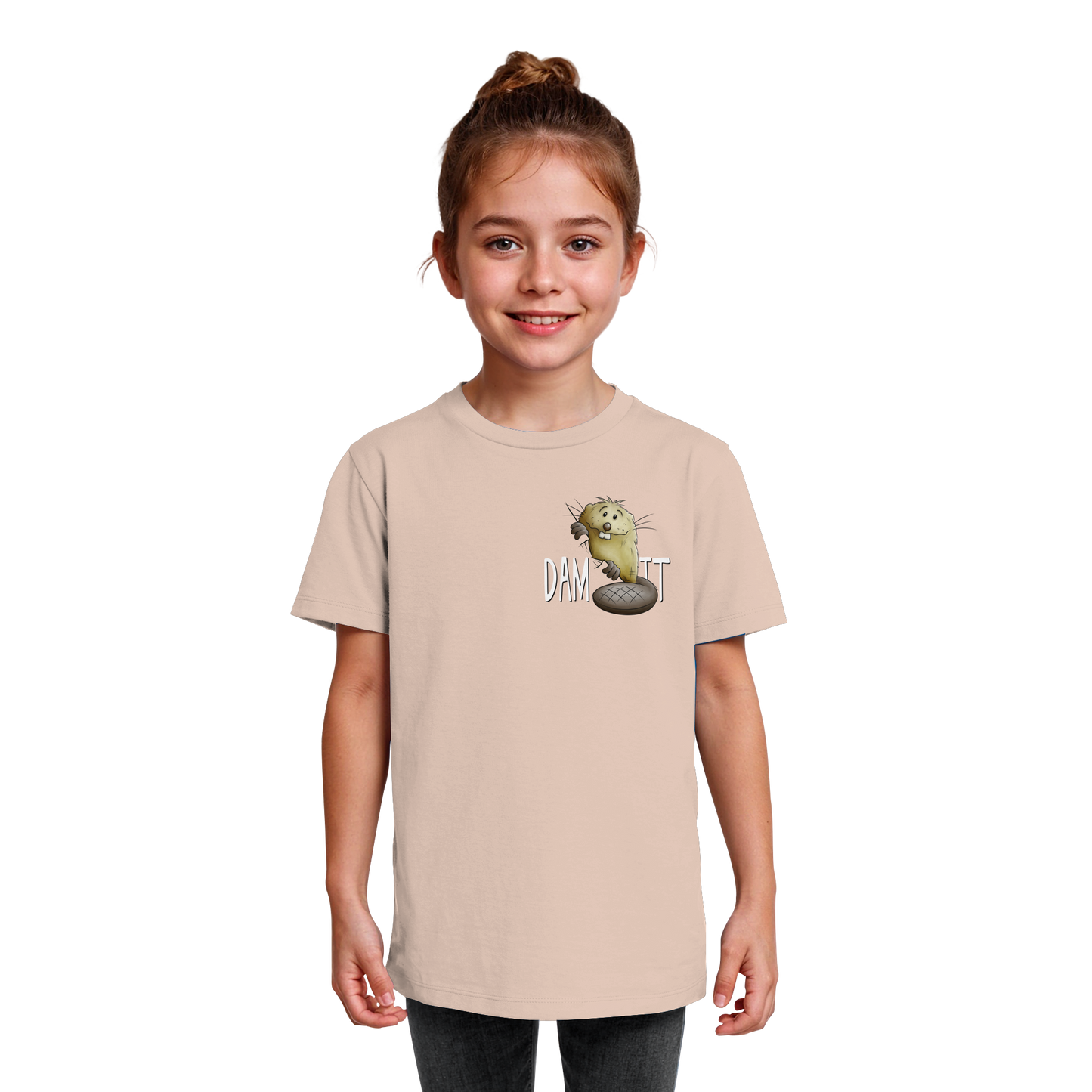Dam It Verdammt Lustiger Biber - Kids Organic Shirt