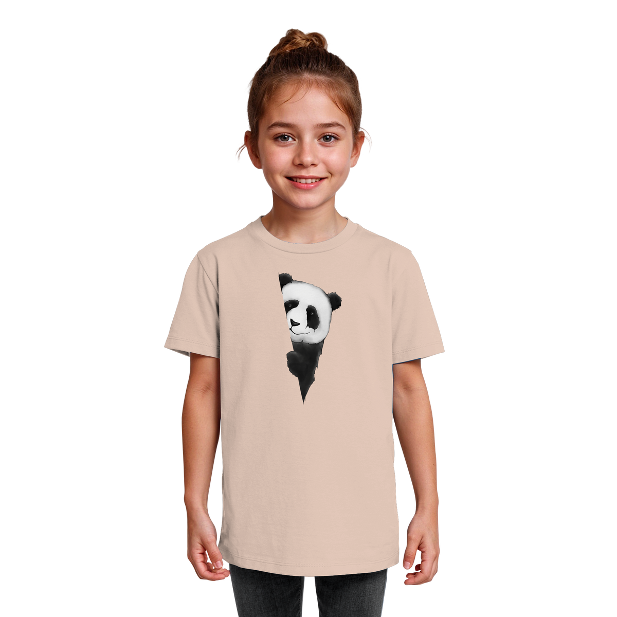 Panda Bär Illustration - Kids Organic Shirt