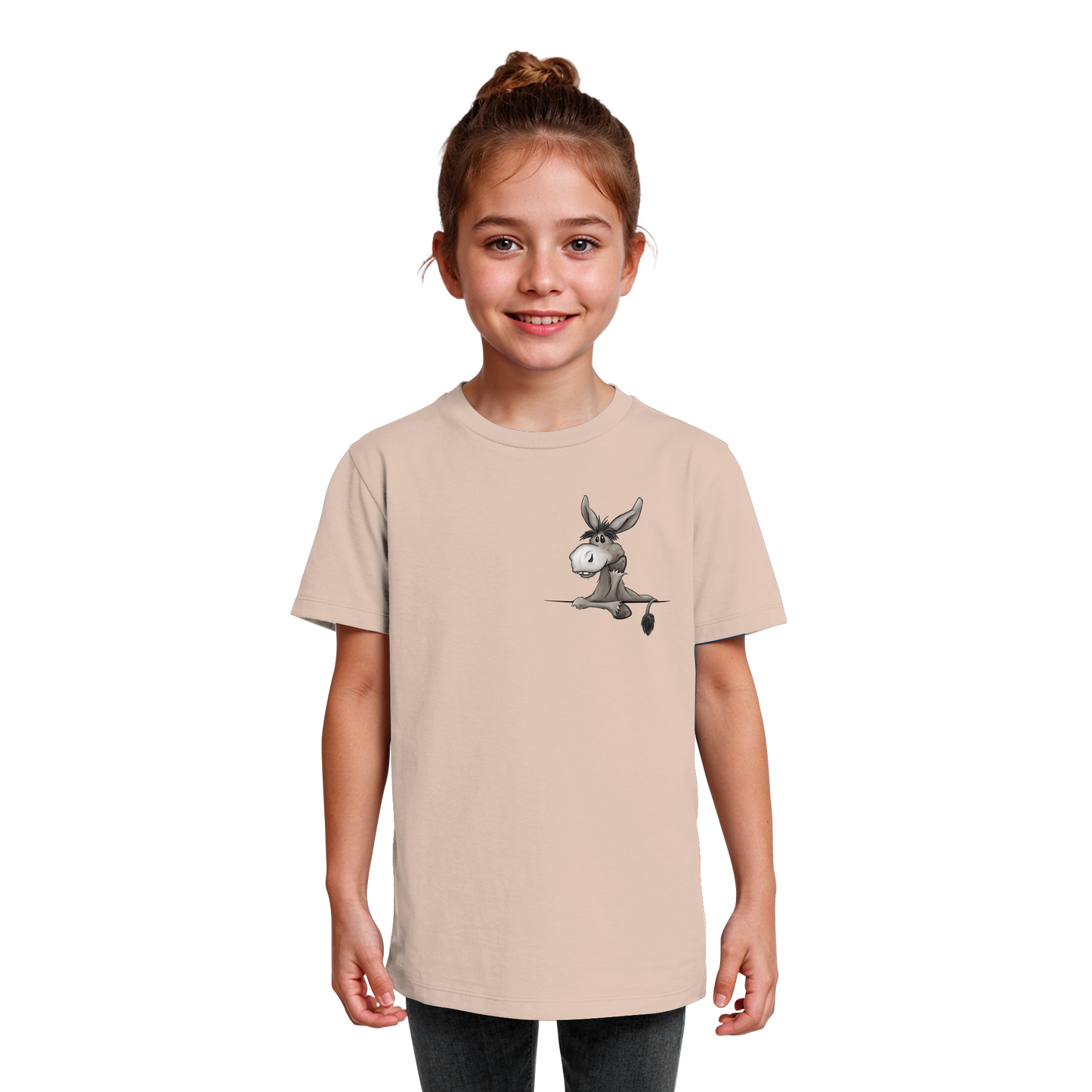 Lustiger lässiger Esel - Kids Organic Shirt
