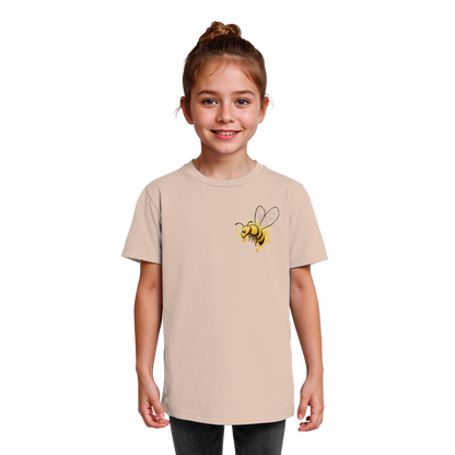 Lässige kleine Honig-Biene - Kids Organic Shirt