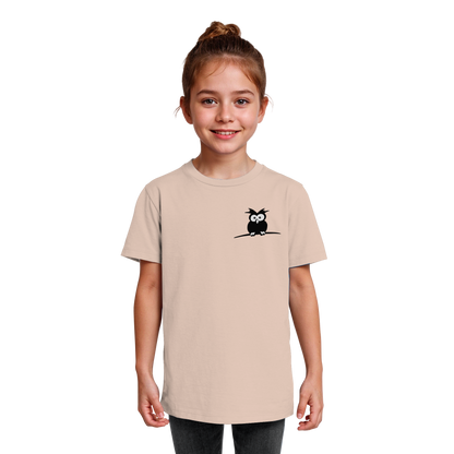 Kleine struppige Eule - Kids Organic Shirt