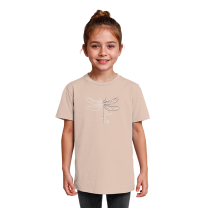 Breite die Flügel aus und flieg los | Libelle - Kids Organic Shirt