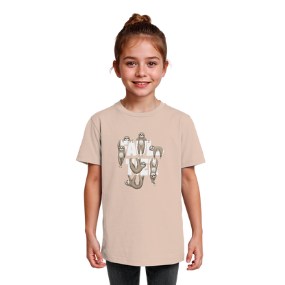 Viele gechillte Faultiere - Kids Organic Shirt