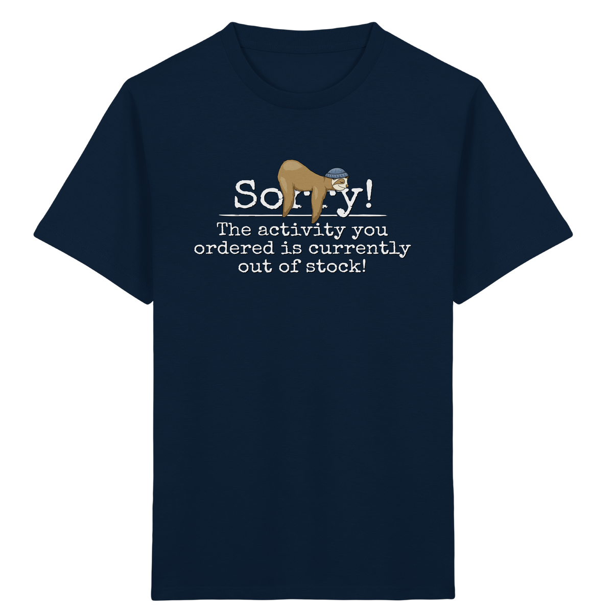 No-Activity Faultier - Kids Organic Shirt