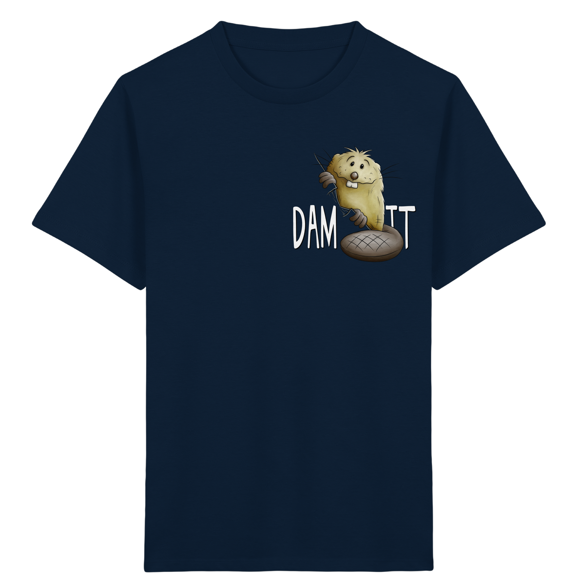 Dam It Verdammt Lustiger Biber - Kids Organic Shirt