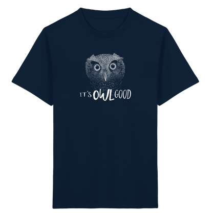 OWL Good | Kritzel-Kunst-Eule - Kids Organic Shirt
