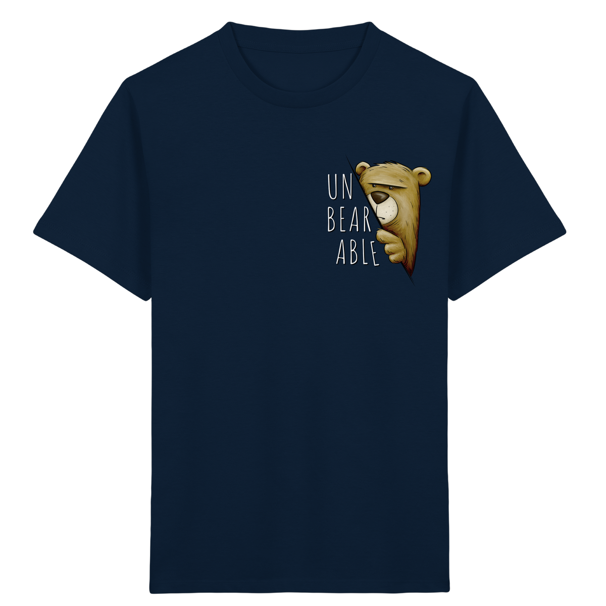Unbearable – Unerträglich Bär - Kids Organic Shirt