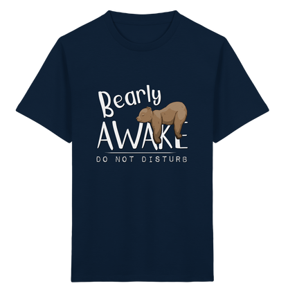 Bearly Awake Bitte nicht stören Bär - Kids Organic Shirt