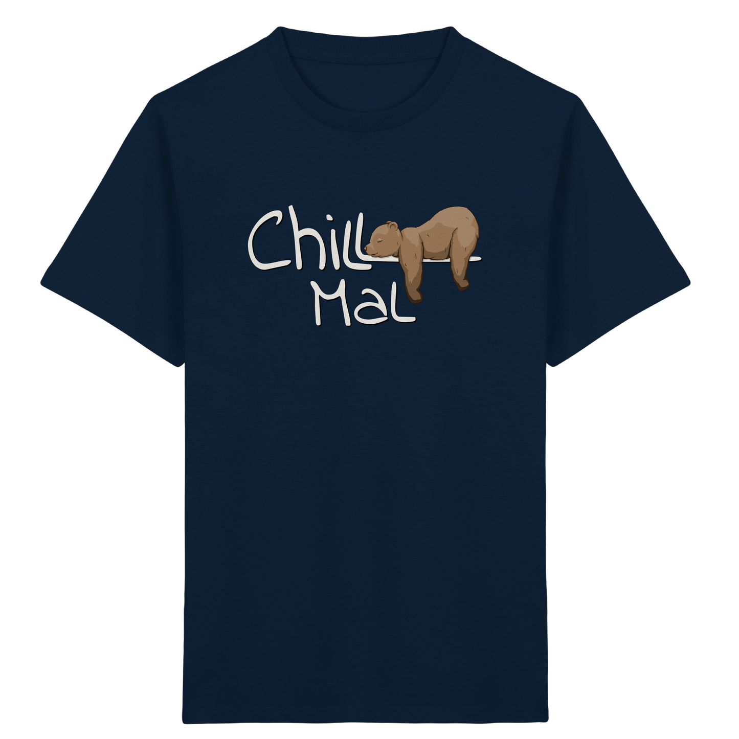 Chill Mal schläfriger Braunbär - Kids Organic Shirt