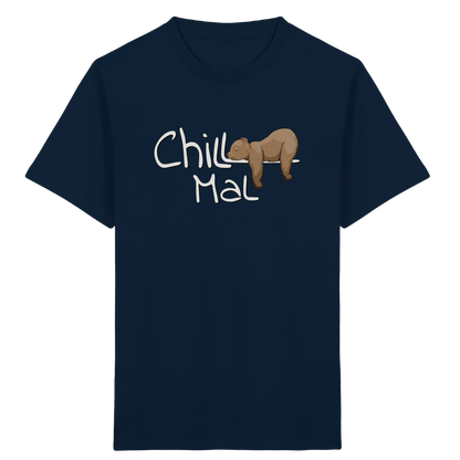 Chill Mal schläfriger Braunbär - Kids Organic Shirt