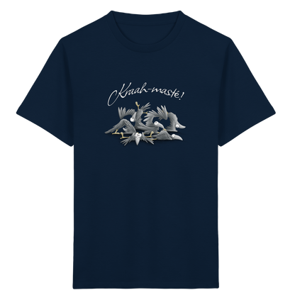 Kraah-masté! Yoga Raben Krähen - Kids Organic Shirt