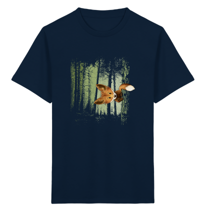Fuchs im Zwielicht-Wald - Kids Organic Shirt