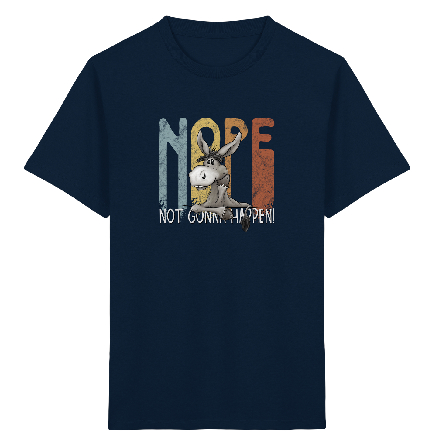 Nope | bockiger Esel - Kids Organic Shirt