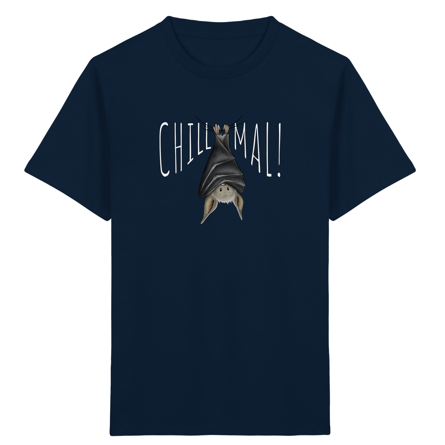 Chill Mal gemütliche Fledermaus - Kids Organic Shirt