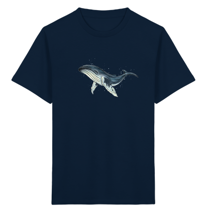 Tiefsee Ozean-Riese Buckelwal - Kids Organic Shirt