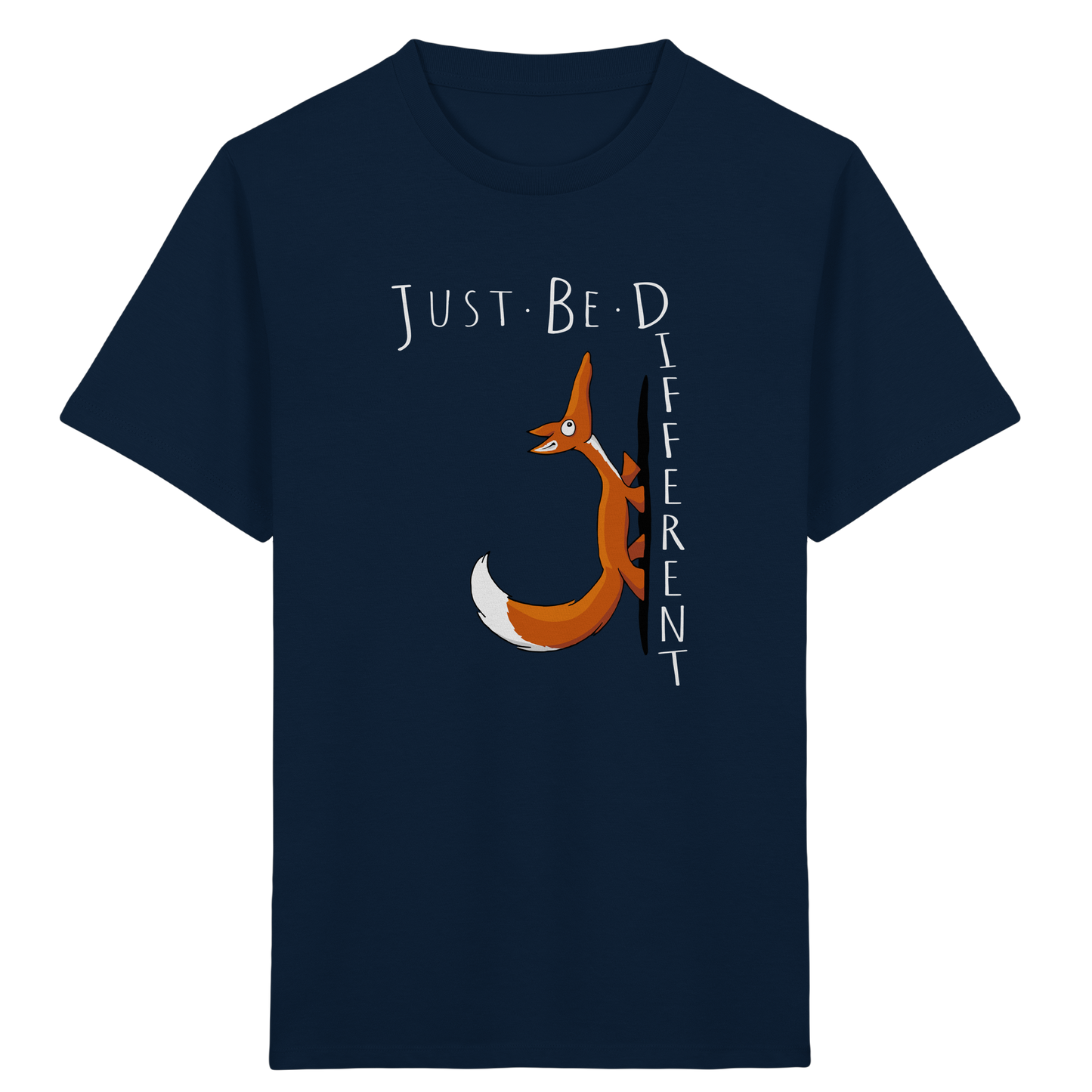 Just Be Different | Sei Anders, kleiner Fuchs - Kids Organic Shirt