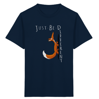 Just Be Different | Sei Anders, kleiner Fuchs - Kids Organic Shirt