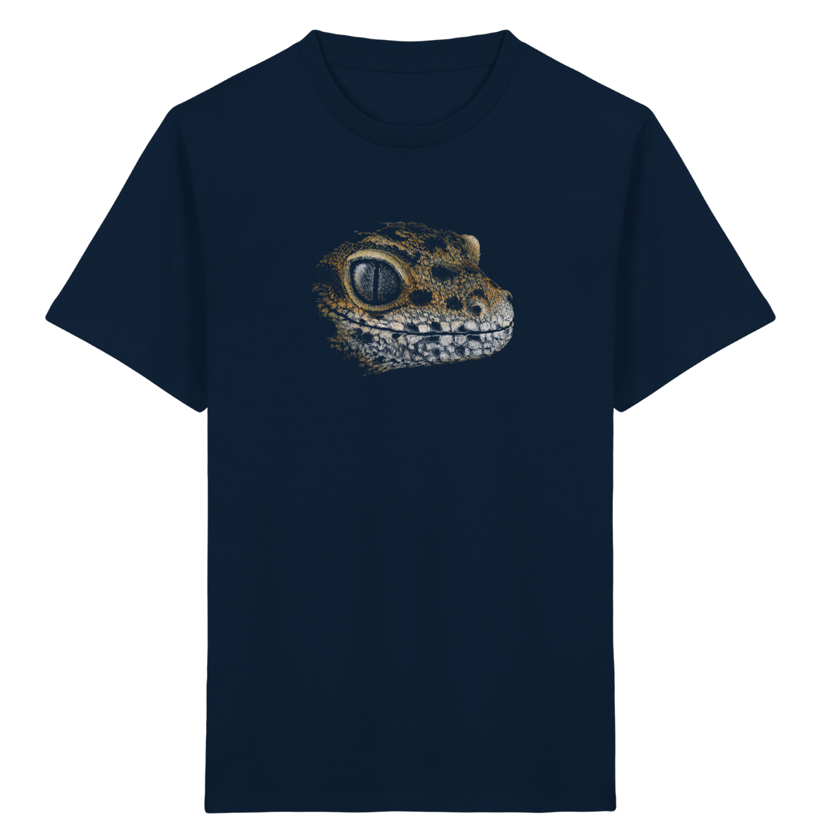 Leopard Gecko Skizze Kritzelkunst - Kids Organic Shirt