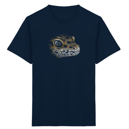 Leopard Gecko Skizze Kritzelkunst - Kids Organic Shirt