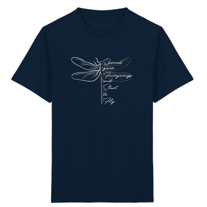Breite die Flügel aus und flieg los | Libelle - Kids Organic Shirt